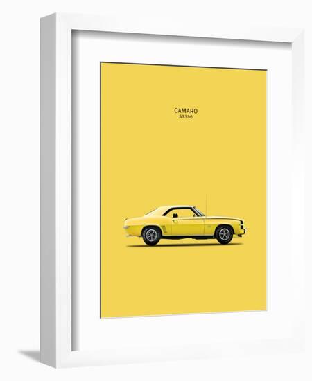 Chevy Camaro SS396 1969-Mark Rogan-Framed Art Print