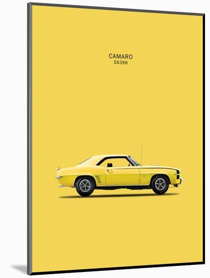 Chevy Camaro SS396 1969-Mark Rogan-Mounted Art Print