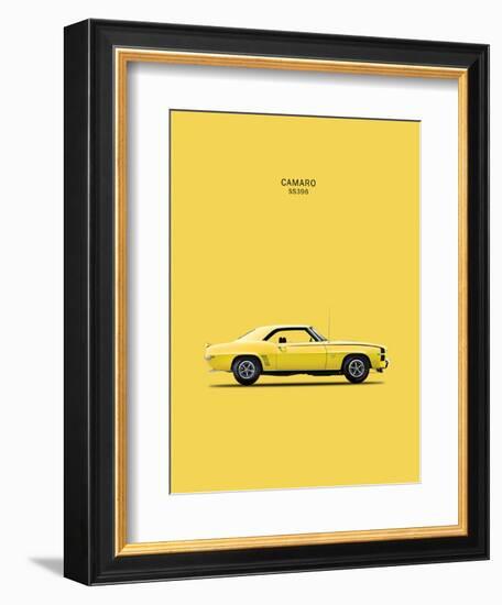 Chevy Camaro SS396 1969-Mark Rogan-Framed Art Print