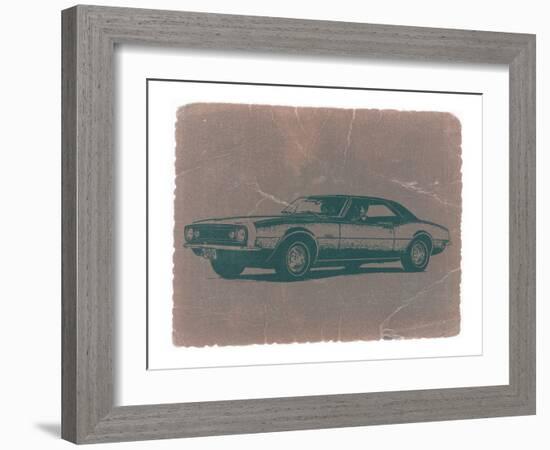 Chevy Camaro-NaxArt-Framed Art Print