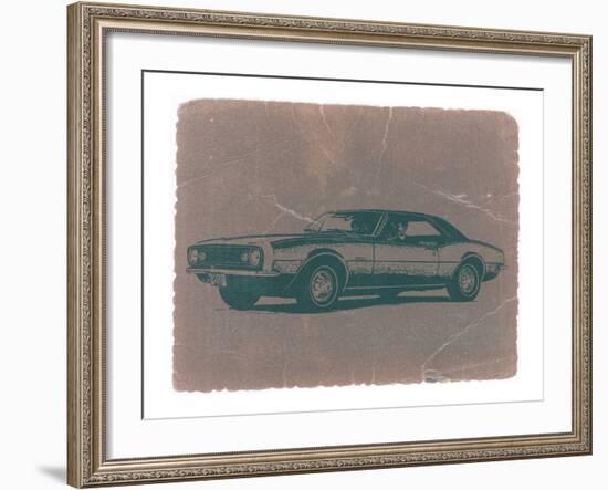 Chevy Camaro-NaxArt-Framed Art Print