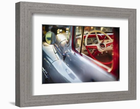 Chevy Pick Up Truck Nostalgia-George Oze-Framed Photographic Print