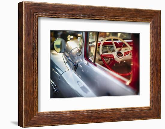 Chevy Pick Up Truck Nostalgia-George Oze-Framed Photographic Print