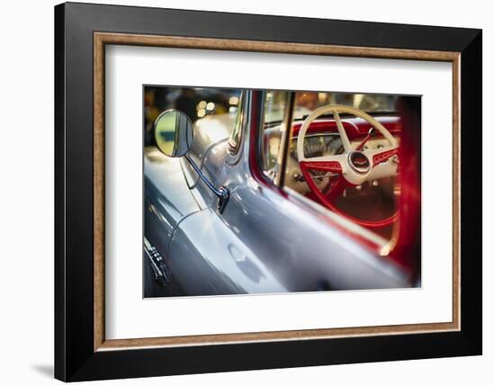 Chevy Pick Up Truck Nostalgia-George Oze-Framed Photographic Print