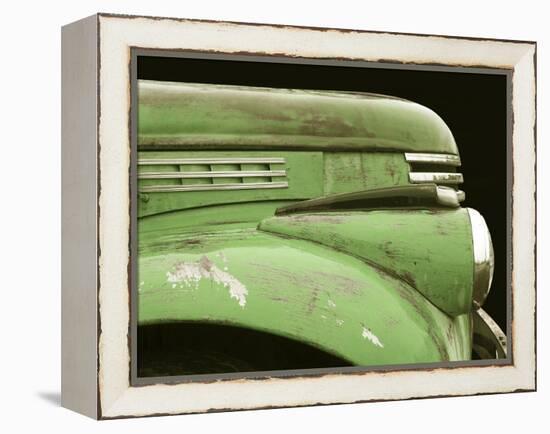 Chevy Streamline - Apple Green-Larry Hunter-Framed Premier Image Canvas