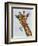 Chewing Giraffe 1-Fab Funky-Framed Art Print