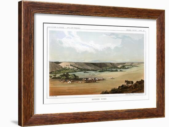 Cheyenne River, USA, 1856-John Mix Stanley-Framed Giclee Print