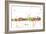 Cheyenne Wyoming Skyline-Marlene Watson-Framed Giclee Print