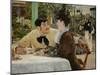 Chez le Pere Lathuille (At Pere Lathuille's)-Edouard Manet-Mounted Giclee Print