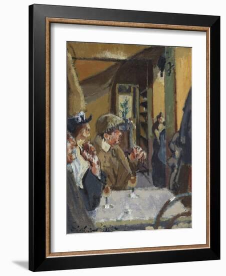 Chez Vernet, 1925-Walter Richard Sickert-Framed Giclee Print