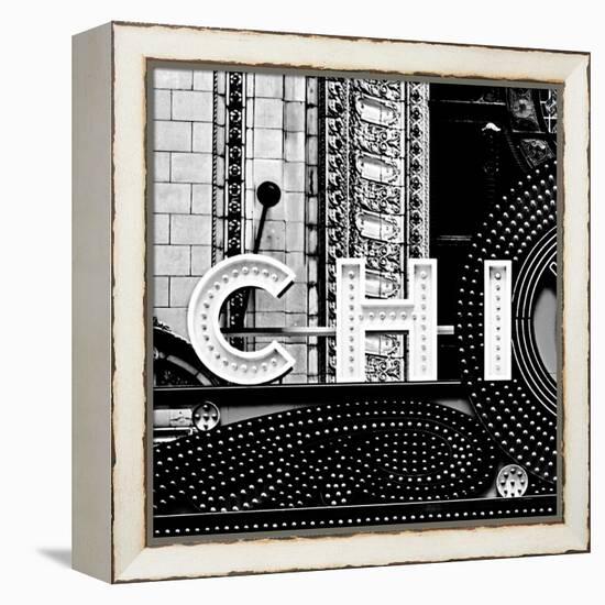 Chi B&W Sqaure-Gail Peck-Framed Premier Image Canvas