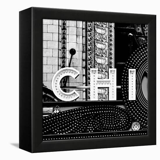 Chi B&W Sqaure-Gail Peck-Framed Premier Image Canvas