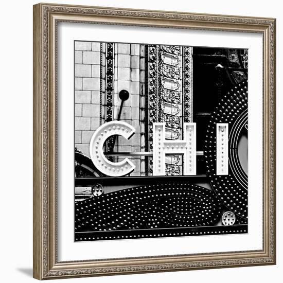 Chi B&W Sqaure-Gail Peck-Framed Photographic Print