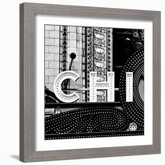 Chi B&W Sqaure-Gail Peck-Framed Photographic Print