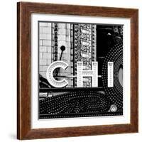 Chi B&W Sqaure-Gail Peck-Framed Photographic Print