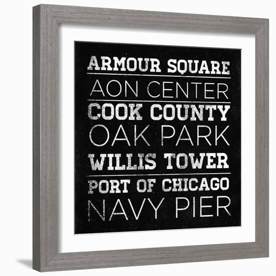 CHI Type I-SD Graphics Studio-Framed Art Print