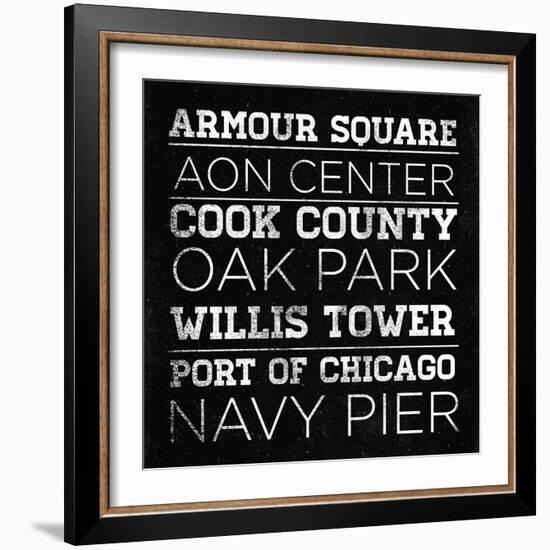 CHI Type I-SD Graphics Studio-Framed Art Print