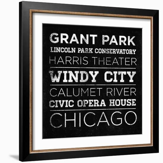 CHI Type II-SD Graphics Studio-Framed Art Print