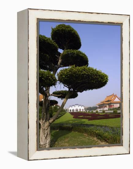 Chiang Kai-Shek Memorial Park National Theatre, Taiwan-Christian Kober-Framed Premier Image Canvas