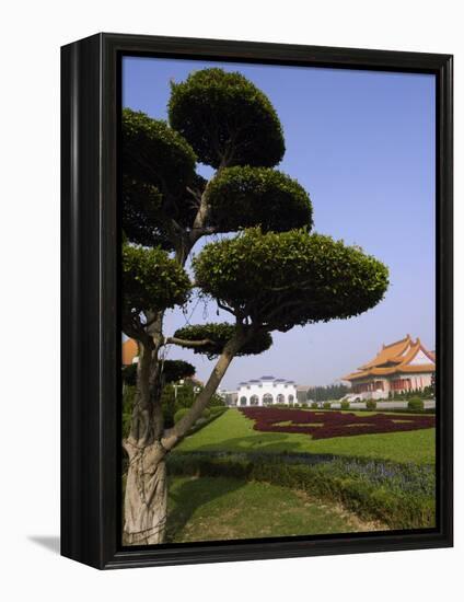 Chiang Kai-Shek Memorial Park National Theatre, Taiwan-Christian Kober-Framed Premier Image Canvas