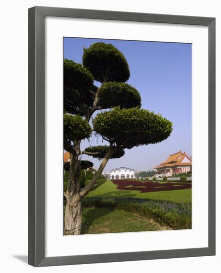 Chiang Kai-Shek Memorial Park National Theatre, Taiwan-Christian Kober-Framed Photographic Print
