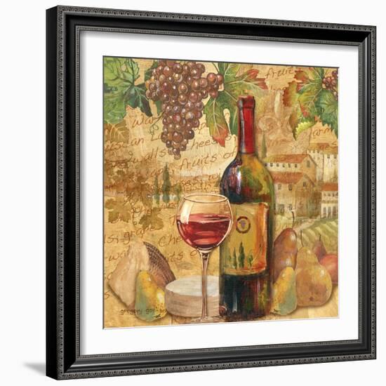 Chianti Abundance - Wine-Gregory Gorham-Framed Art Print