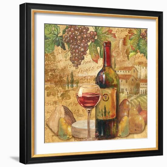 Chianti Abundance - Wine-Gregory Gorham-Framed Art Print