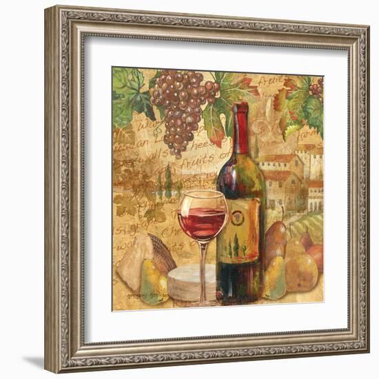 Chianti Abundance - Wine-Gregory Gorham-Framed Art Print