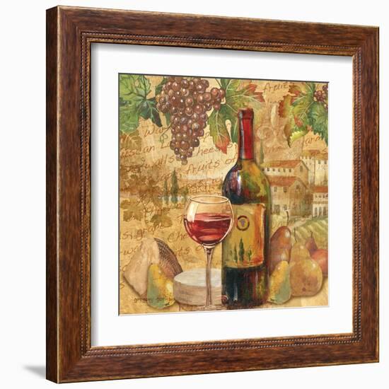 Chianti Abundance - Wine-Gregory Gorham-Framed Art Print