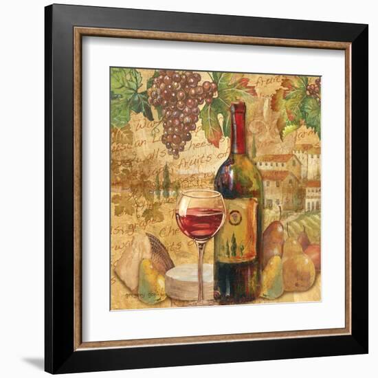 Chianti Abundance - Wine-Gregory Gorham-Framed Art Print