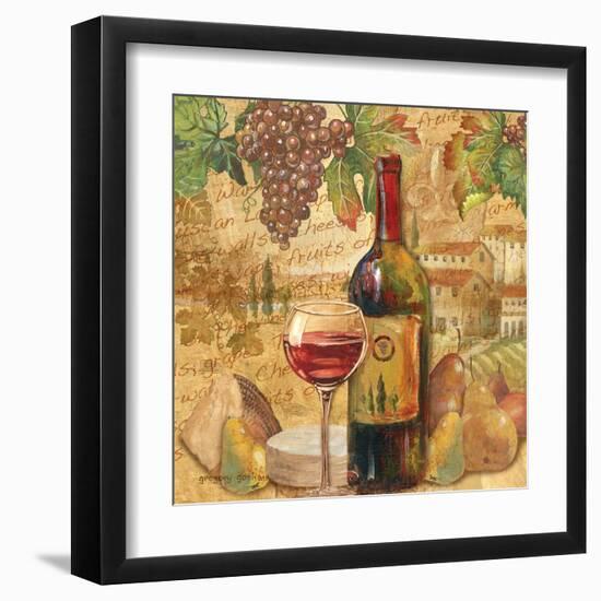 Chianti Abundance - Wine-Gregory Gorham-Framed Art Print