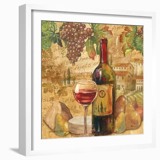 Chianti Abundance - Wine-Gregory Gorham-Framed Premium Giclee Print