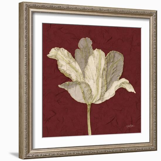 Chianti Behind Tulip-Diane Stimson-Framed Art Print