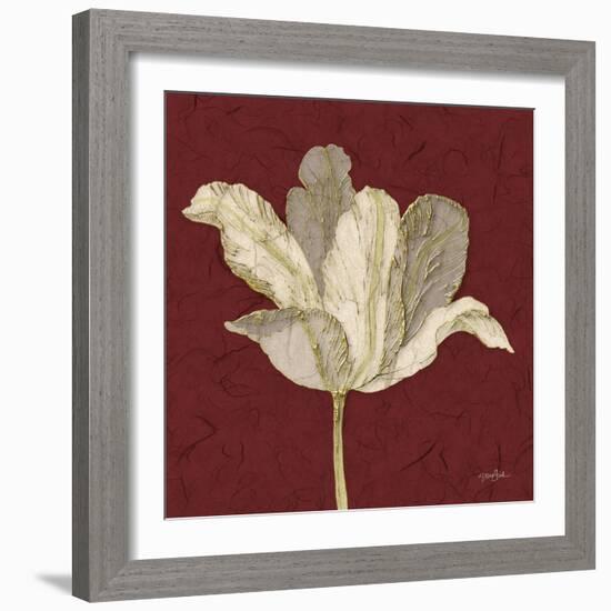 Chianti Behind Tulip-Diane Stimson-Framed Art Print