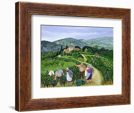 Chianti Classico, Villa Trasqua-Margaret Loxton-Framed Giclee Print