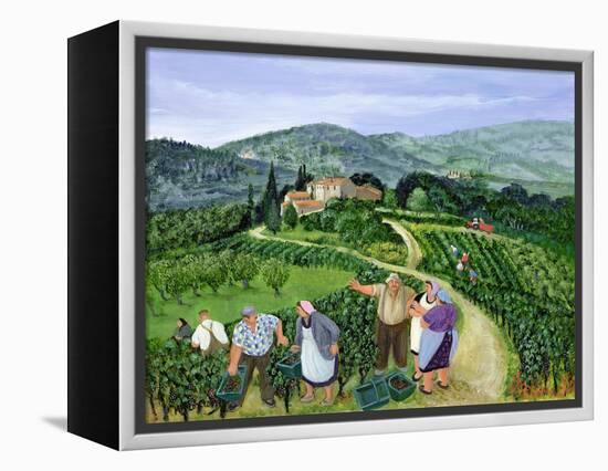 Chianti Classico, Villa Trasqua-Margaret Loxton-Framed Premier Image Canvas