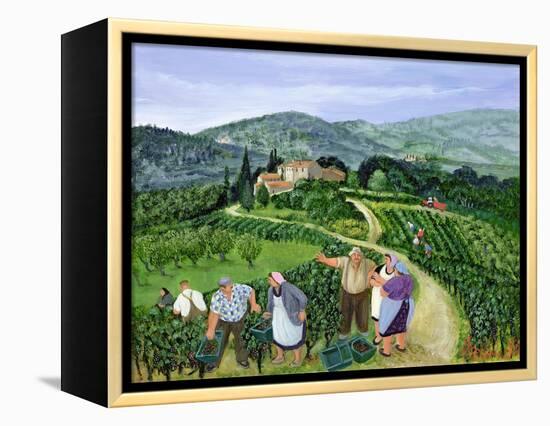 Chianti Classico, Villa Trasqua-Margaret Loxton-Framed Premier Image Canvas