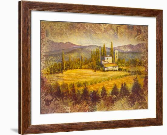 Chianti Land II-Patrick-Framed Giclee Print