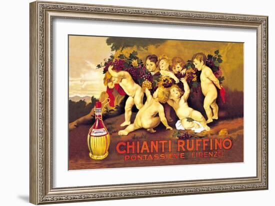 Chianti Ruffino-Leopoldo Metlicovitz-Framed Art Print