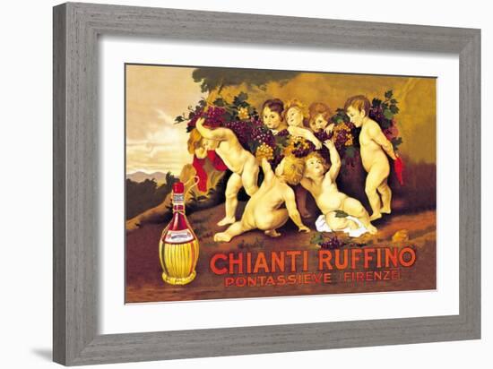 Chianti Ruffino-Leopoldo Metlicovitz-Framed Art Print