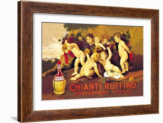 Chianti Ruffino-Leopoldo Metlicovitz-Framed Art Print