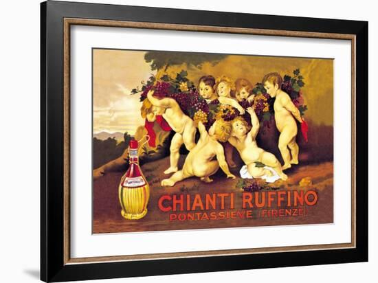 Chianti Ruffino-Leopoldo Metlicovitz-Framed Art Print