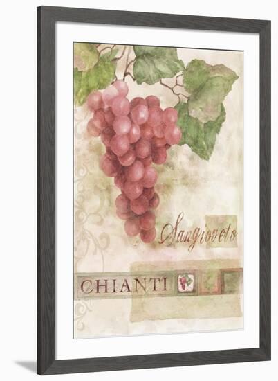 Chianti Sangioveto 2-Maria Trad-Framed Giclee Print