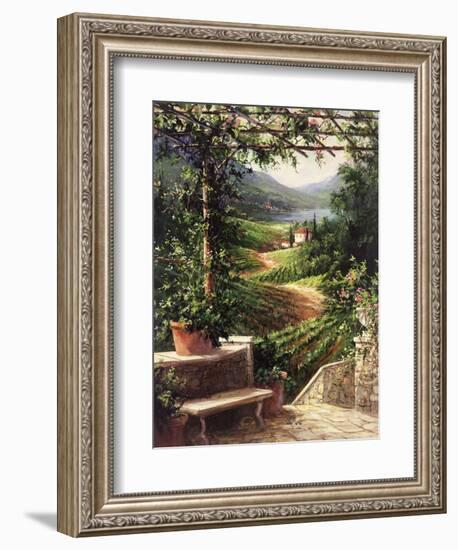 Chianti Vineyard-Art Fronckowiak-Framed Premium Giclee Print