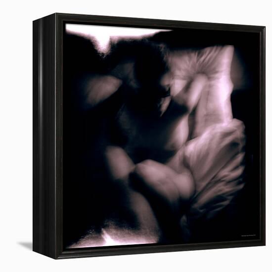 Chiara in the Nude Blindfolded-Edoardo Pasero-Framed Premier Image Canvas