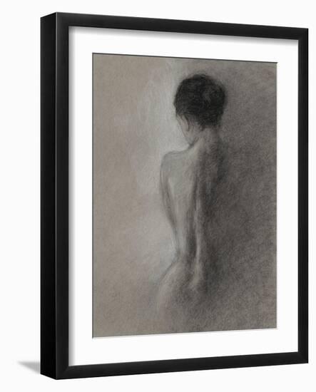 Chiaroscuro Figure Drawing I-Ethan Harper-Framed Art Print