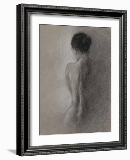 Chiaroscuro Figure Drawing I-Ethan Harper-Framed Art Print