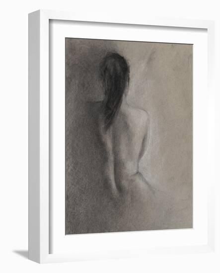 Chiaroscuro Figure Drawing II-Ethan Harper-Framed Art Print