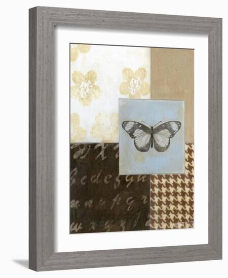 Chic Butterfly I-Norman Wyatt Jr.-Framed Art Print