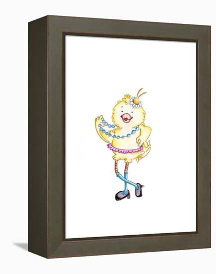 Chic Chick-Valarie Wade-Framed Premier Image Canvas